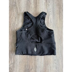 Free People Black Sports Bra